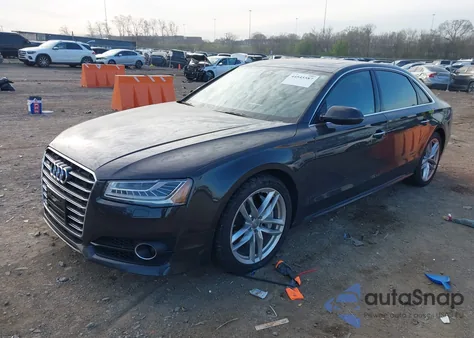 2017 Audi A8 L 3.0T z USA, uszkodzony, nr VIN WAU44AFD3HN015190